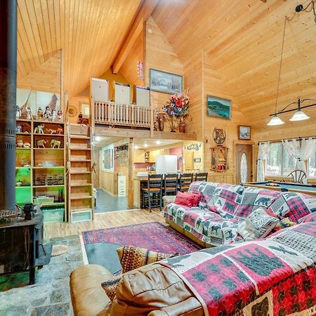 Leavenworth Cabin With Deck, Hot Tub And Game Room! Dış mekan fotoğraf