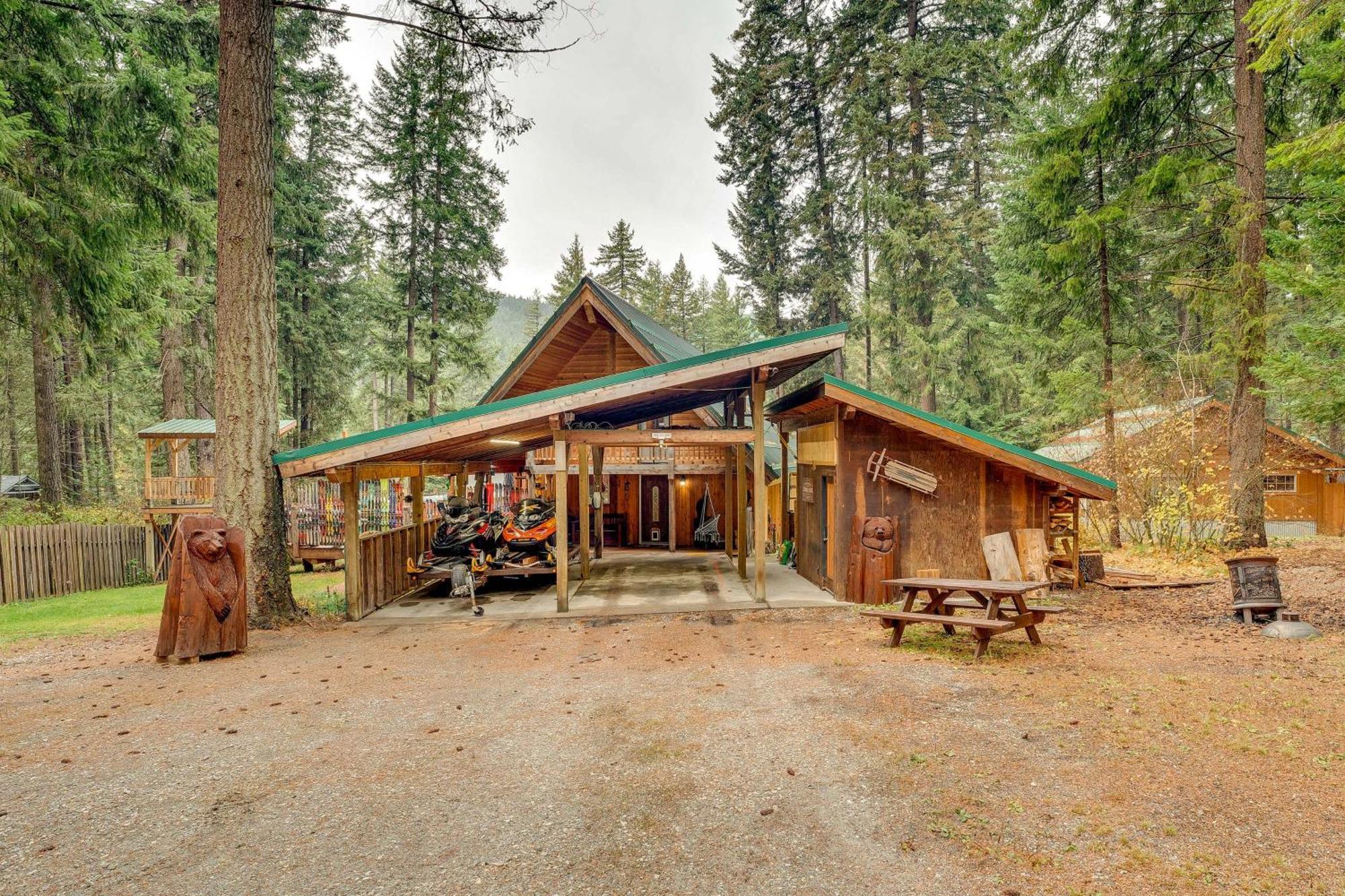 Leavenworth Cabin With Deck, Hot Tub And Game Room! Dış mekan fotoğraf