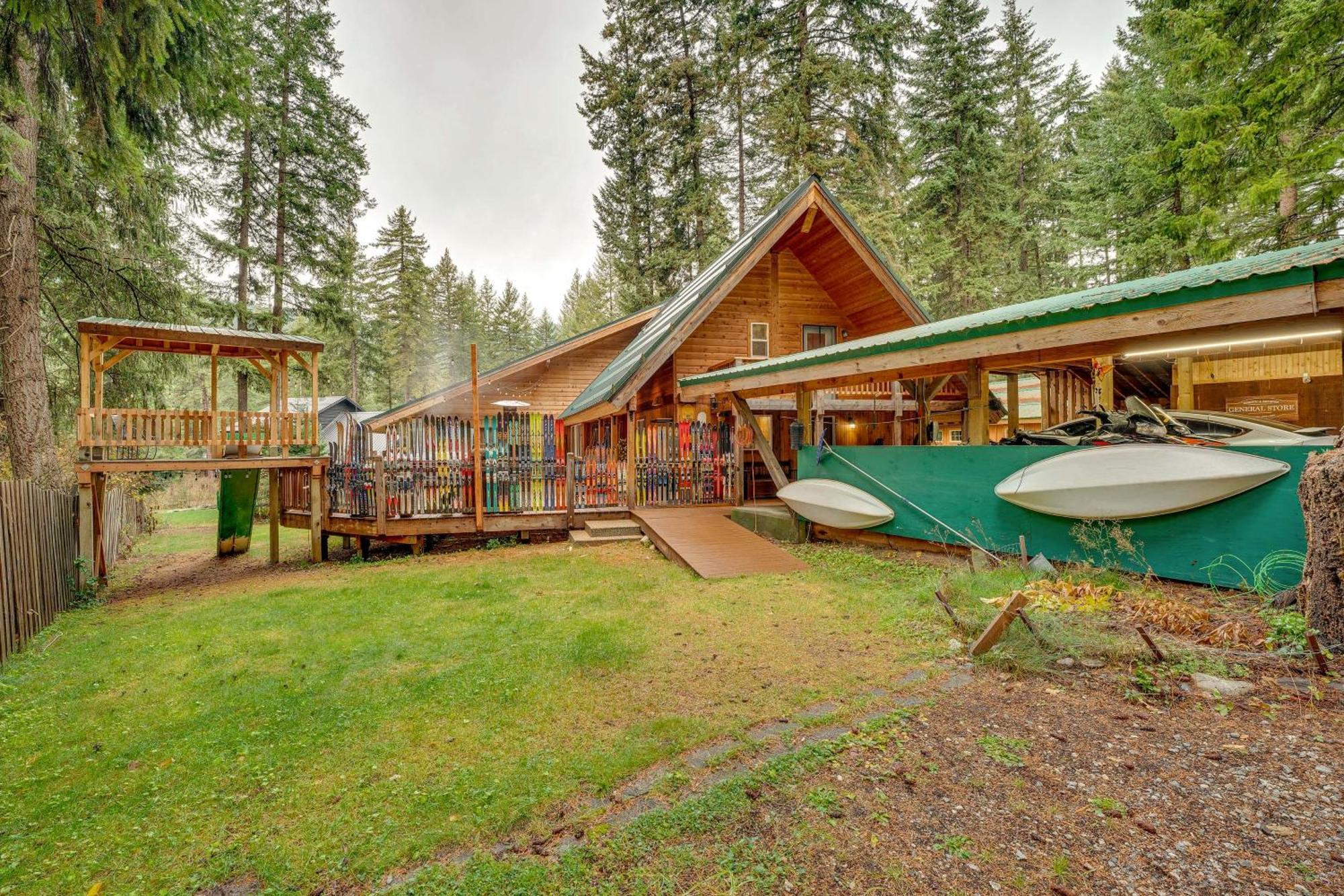 Leavenworth Cabin With Deck, Hot Tub And Game Room! Dış mekan fotoğraf