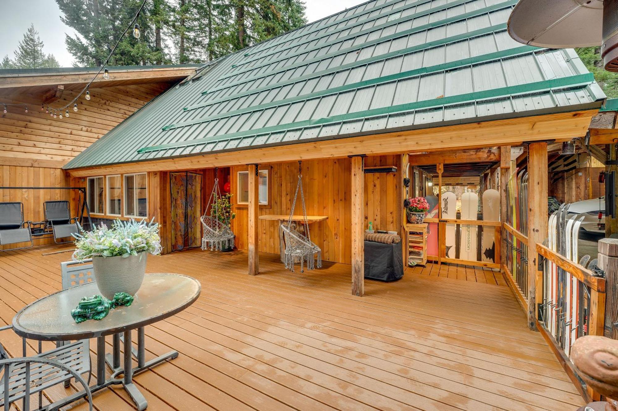 Leavenworth Cabin With Deck, Hot Tub And Game Room! Dış mekan fotoğraf