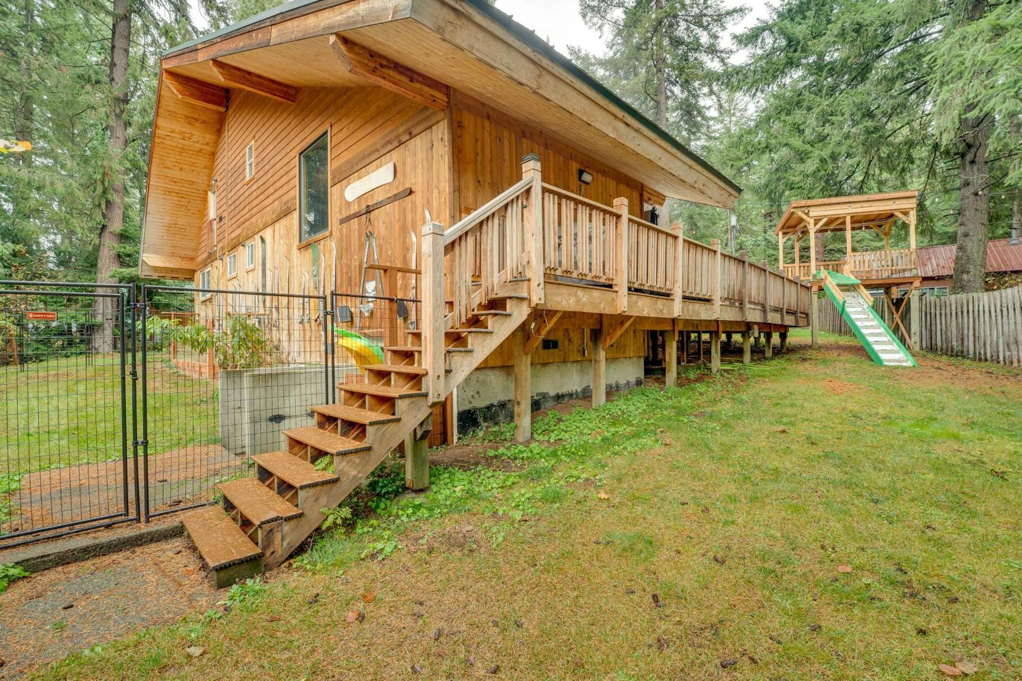 Leavenworth Cabin With Deck, Hot Tub And Game Room! Dış mekan fotoğraf