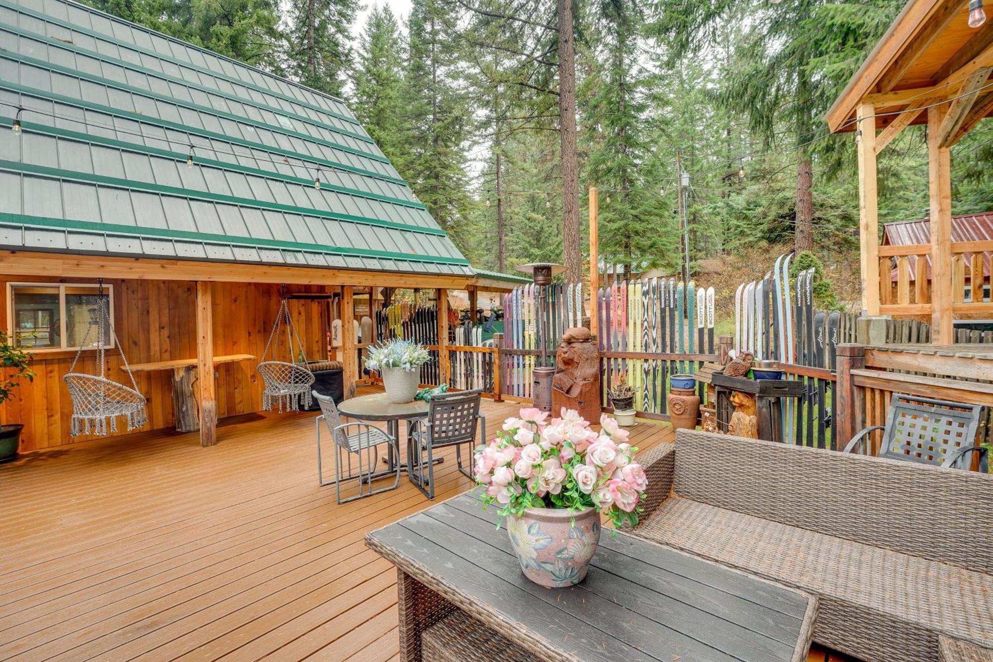 Leavenworth Cabin With Deck, Hot Tub And Game Room! Dış mekan fotoğraf